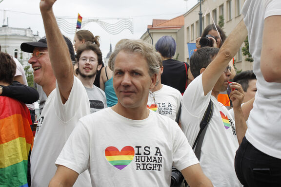 Baltic-Pride 2013 Amnesty-Aktivist_innen beim Baltic Pride 2013