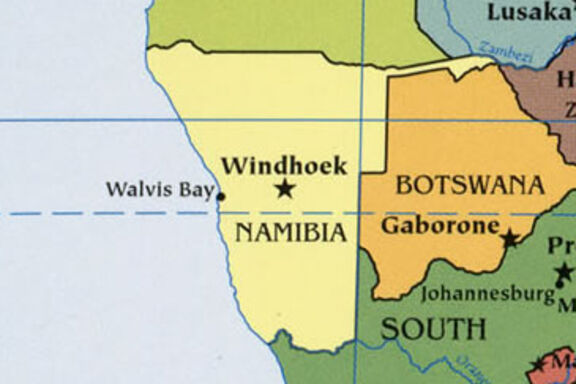 Karte Namibia Karte Namibia
