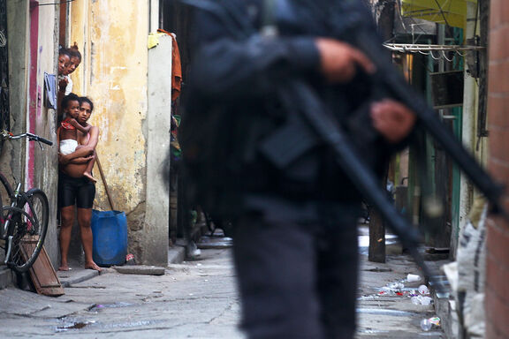 Gewalt in den Favelas von Rio de Janeiro Gewalt in den Favelas von Rio de Janeiro