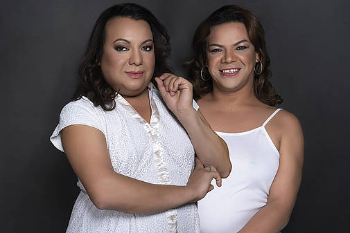 Die LGBTI-Aktivist*innen Yren Rotela und Mariana Sepúlveda aus Paraguay © privat