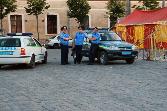Polizeieinsatz in Charkiw im Mai 2011 Polizeieinsatz in Charkiw, Ukraine