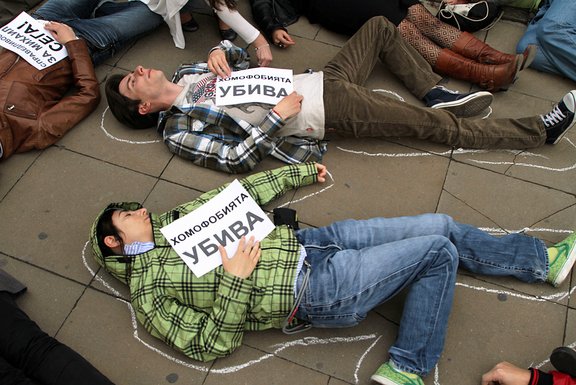 Protest for Misho