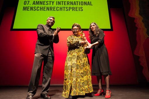 Amnesty-Menschenrechtspreisträgerin Alice Nkom aus Kamerun