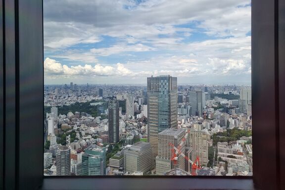 Skyline der japanischen Hauptstadt Tokio, August 2023 © Rupert Haag Skyline der japanischen Hauptstadt Tokio, August 2023 © Rupert Haag