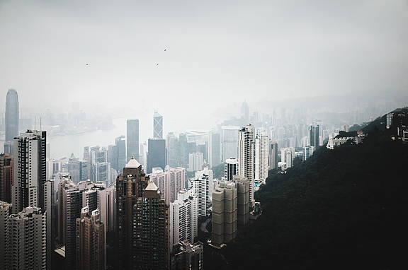 Skyline von Hong Kong, © CC Anton
