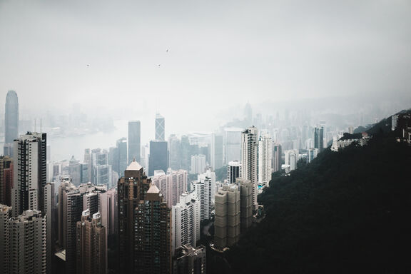 Skyline von Hong Kong