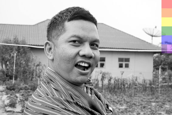 Hartoyo, indonesischer LGBTI-Aktivist aus der Provinz Aceh, gründete die Organisation "Suara Kita" (Unsere Stimme) Hartoyo, indonesischer LGBTI-Aktivist aus der Provinz Aceh, gründete die Organisation "Suara Kita" (Unsere Stimme)