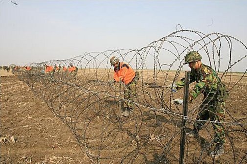 Angehörige des südkoreanischen Militärs