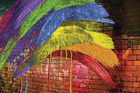 Art Work zum Thema LGBTI in USA