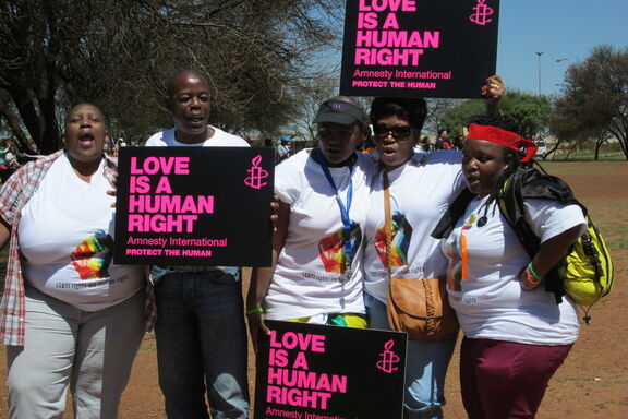 Soweto-Pride, Süd Afrika, September 2012 Gerechtigkeit für Noxolo