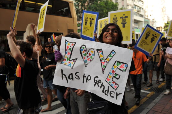 Hong Kongs zweiter Pride-Umzug im Jahr 2009 Hong Kongs zweiter Pride-Umzug im Jahr 2009