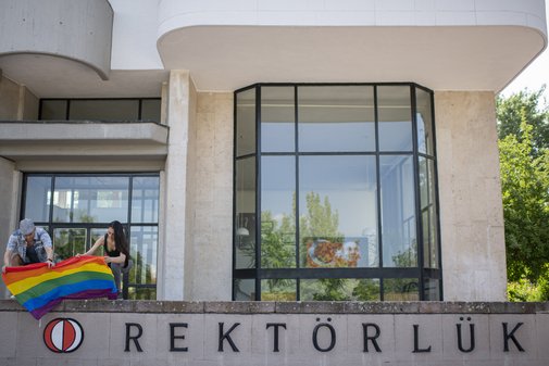 Melike Balkan und Özgür Gür von der METU in Ankara, Türkei © AKIN CELIKTAS 