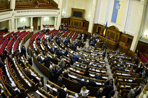 Ukrainisches Parlament in Kiew Ukrainisches Parlament in Kiew