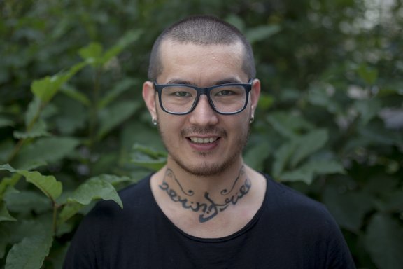 Der Aktivist und Journalist Ali Feruz
