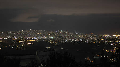 Beirut bei Nacht