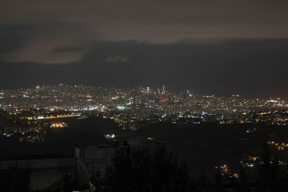 Beirut bei Nacht