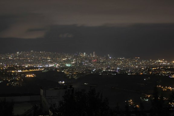 Beirut bei Nacht
