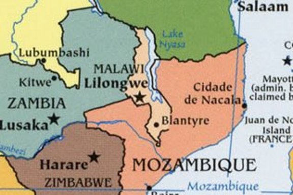Karte Malawi